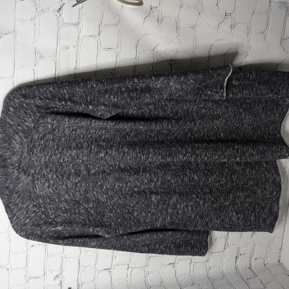 Eileen Fisher Organic Linen And Cotton Long Line Open-Front Cardigan - Picture 5 of 5